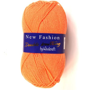 Woolcraft NEW FASHION DK Knitting Yarn Mandarine 215