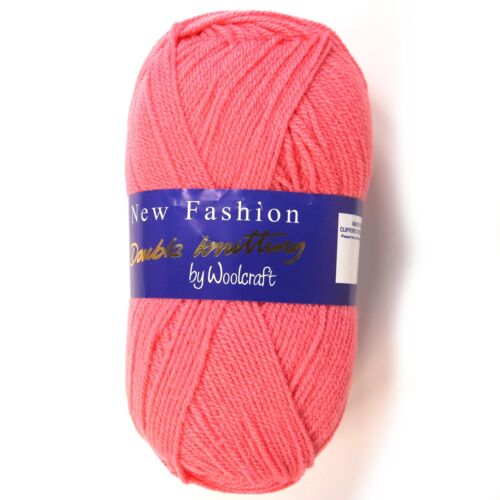 Woolcraft NEW FASHION DK Knitting Yarn Mexican Rose 488