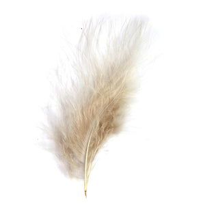Natural Marabou Feathers 8 - 13 cm