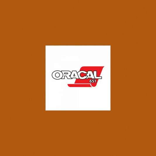 Oracal 651 Matte A4 Sheet - Nut Brown