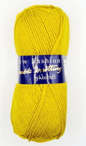 Woolcraft NEW FASHION DK Knitting Yarn Old Gold 35