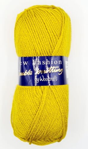 Woolcraft NEW FASHION DK Knitting Yarn Old Gold 35