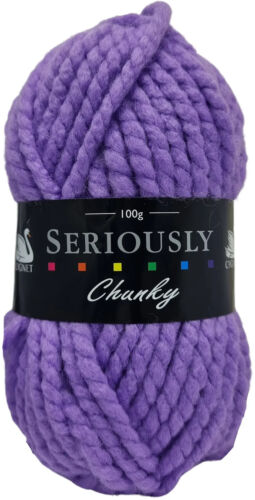 Cygnet SERIOUSLY CHUNKY Plains - Orchid 867 Knitting Yarn