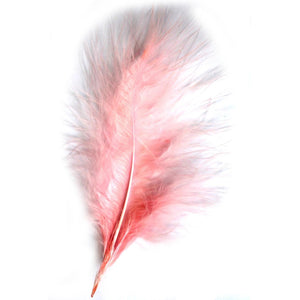 Pale Pink Marabou Feathers 8 - 13 cm