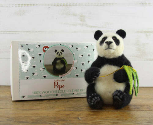 Pepe The Panda - Needle Felting Kit - World of Wool