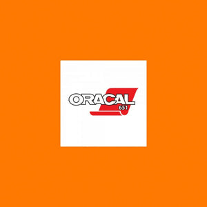 Oracal 651 Gloss A4 Sheet - Pastel Orange