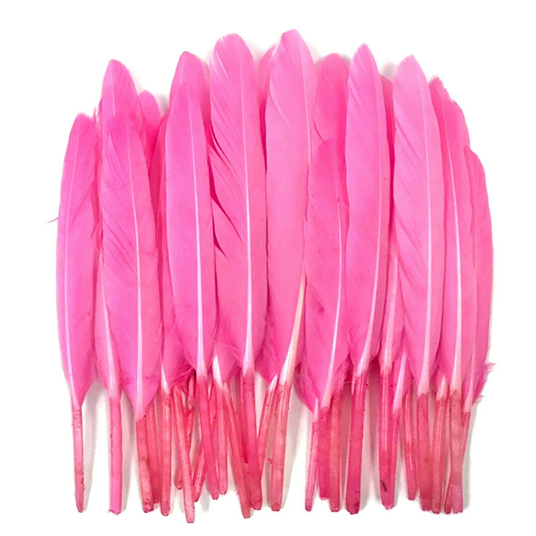 Pink Duck Feathers