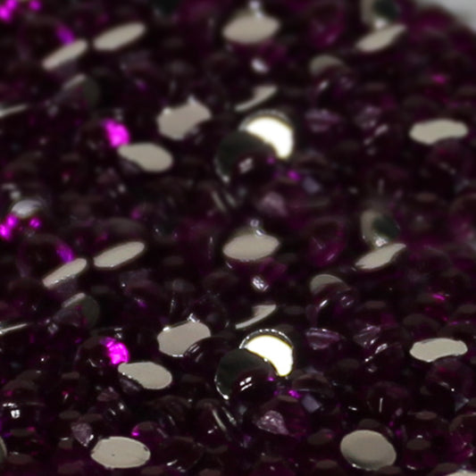 2mm x 300 Purple Loose Flat Back Diamante's