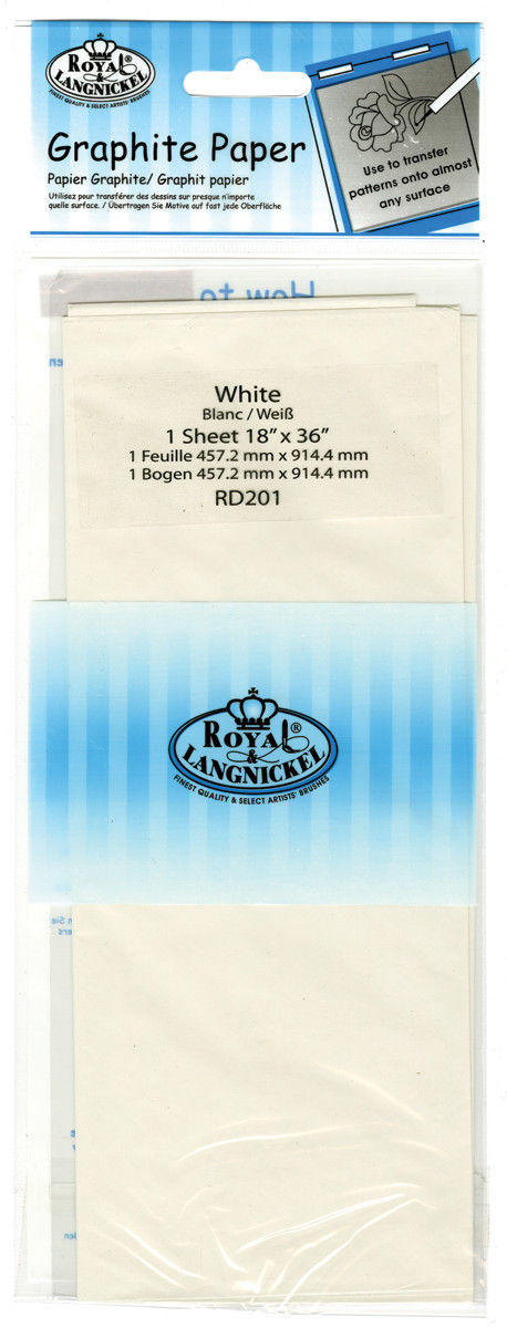 Royal & Langnickel Graphite Paper White - RD201