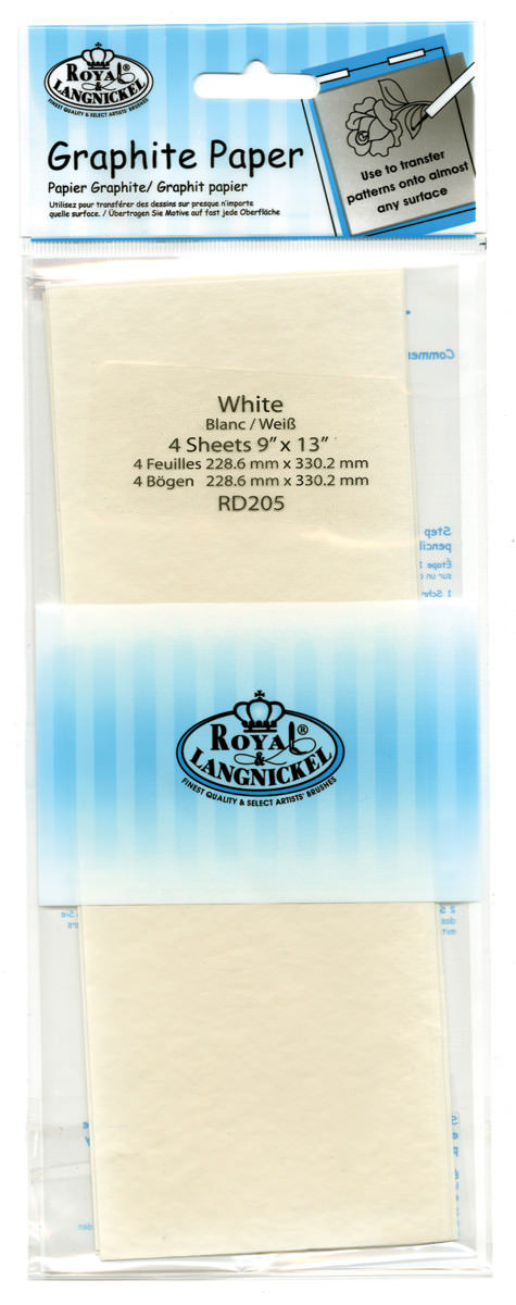 Royal & Langnickel Graphite Paper White - RD205