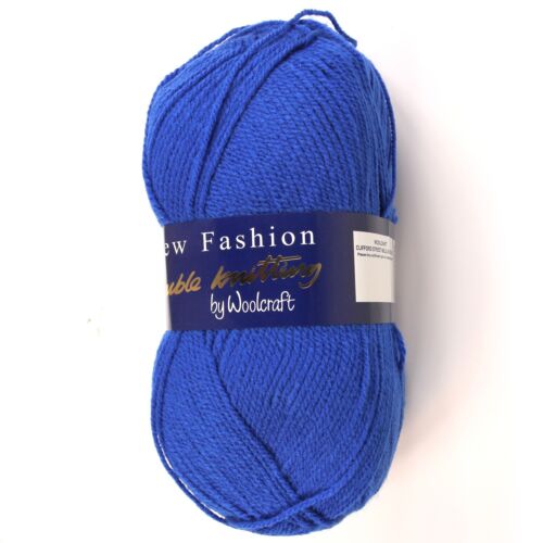 Woolcraft NEW FASHION DK Knitting Yarn Royal 622