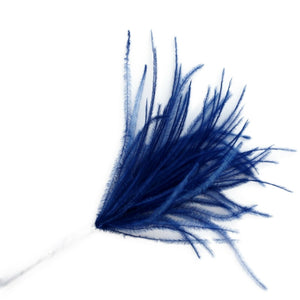 Royal Blue Wisps Ostrich Feathers