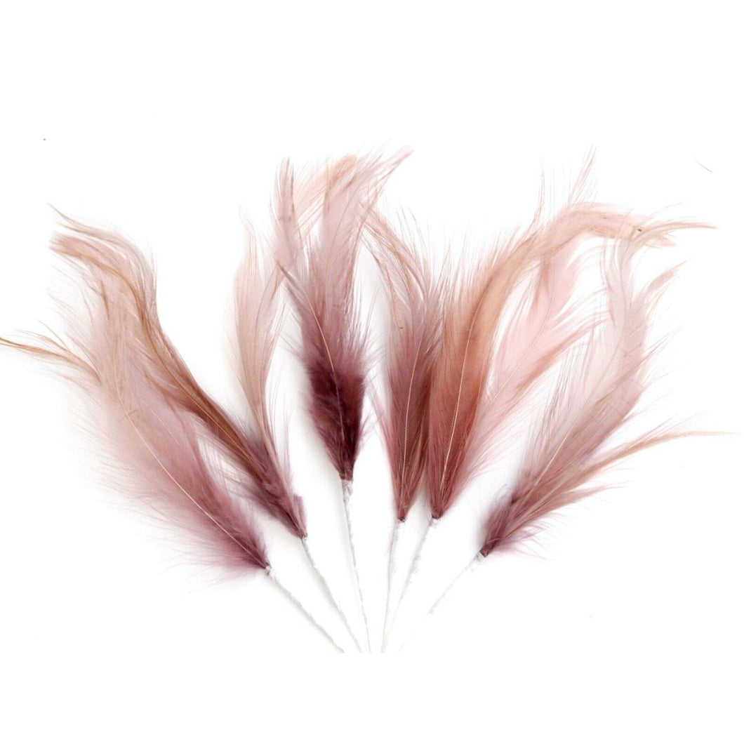 Mink Narrow Feathers