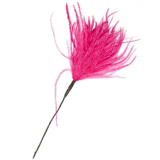 Cerise Wisps Ostrich Feathers