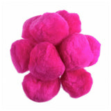 50mm Pom Poms 5cm - Bright Pink