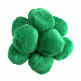 50mm Pom Poms  5cm - Green