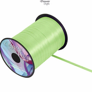 450m / 500 yards Curling 5mm Ribbon - Wrapping Balloon - Full Roll - Mint Green