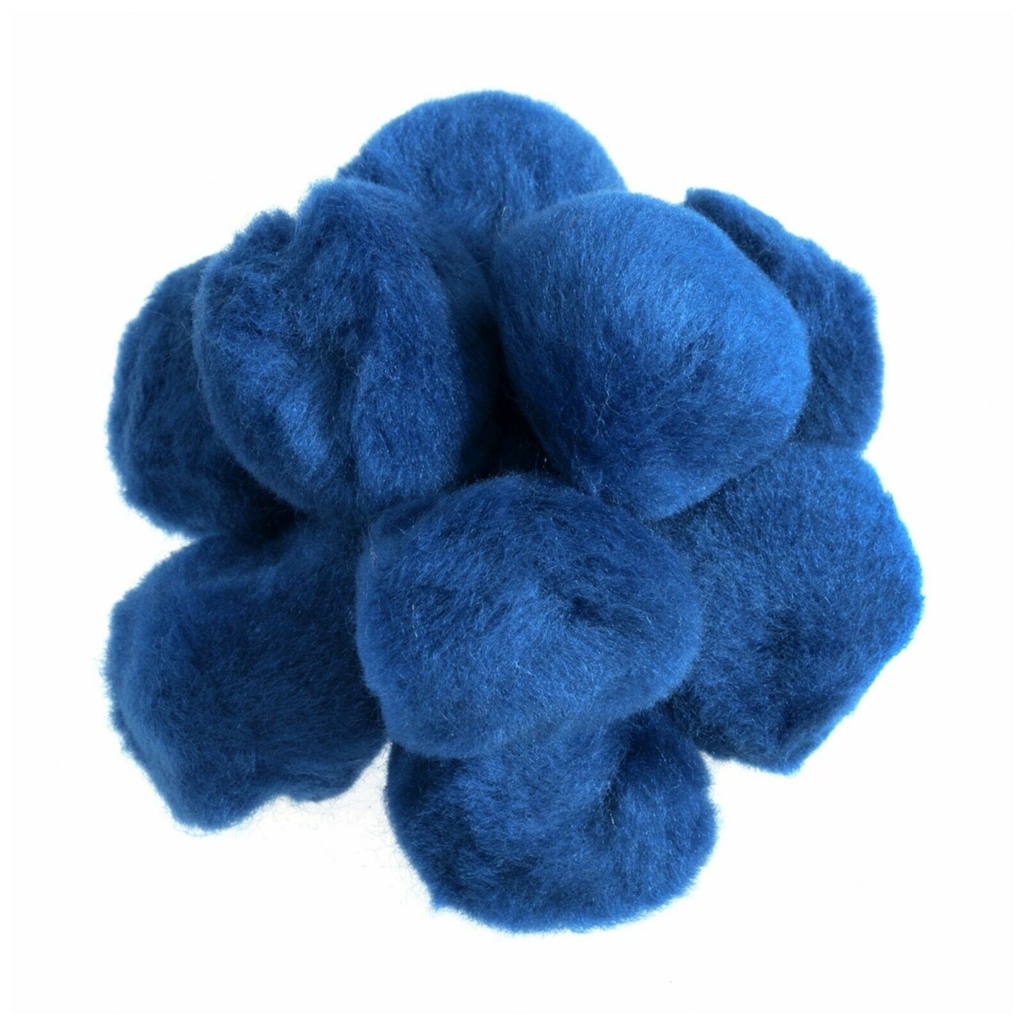 50mm Pom Poms 5cm - Royal Blue