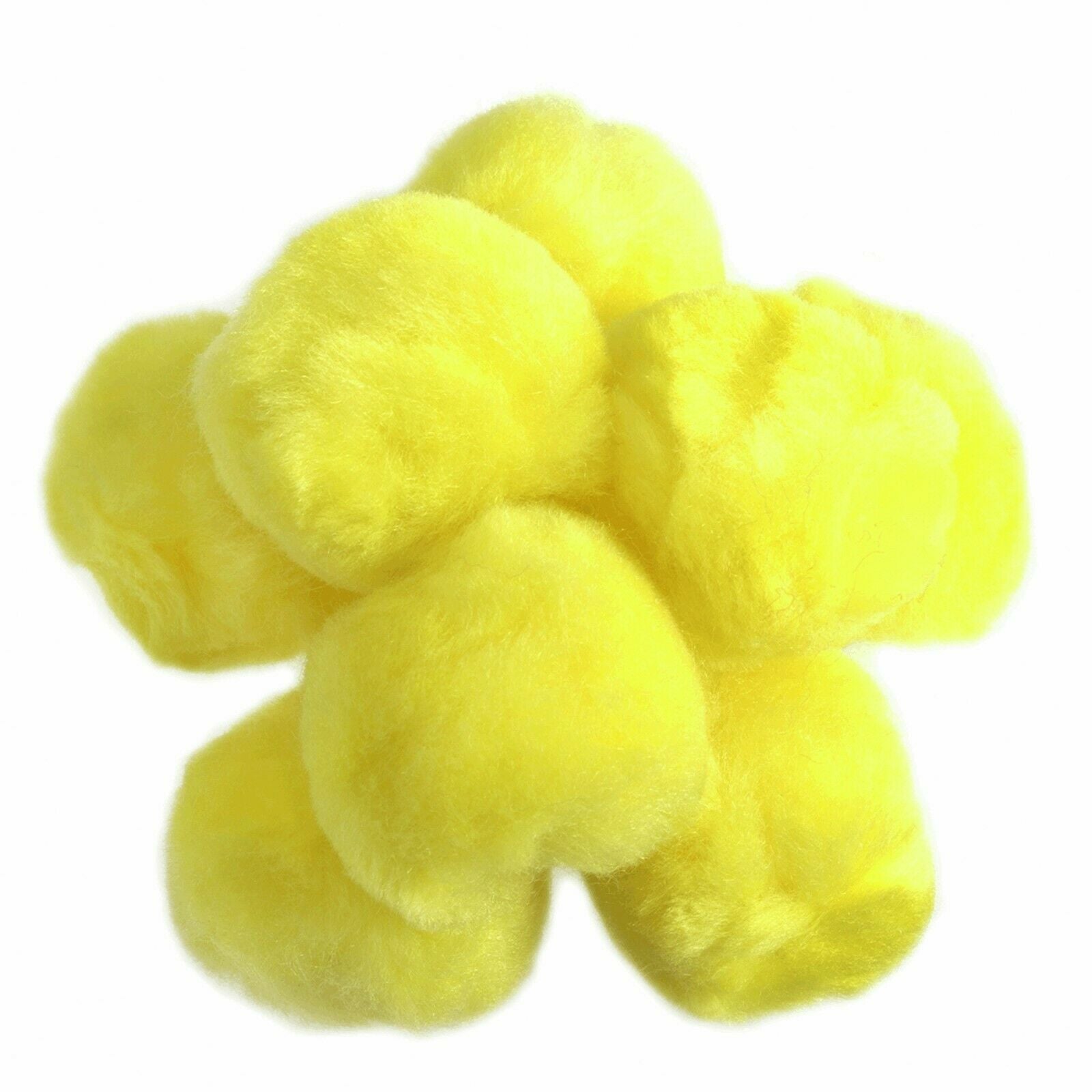 50mm Pom Poms 5cm - Yellow