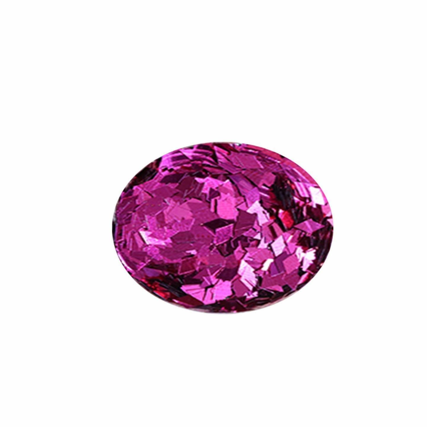 Diamond Glitter - Chunky Flakes - Festival Makeup Body Face Nail Art - Cerise