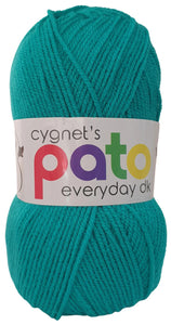 Cygnet Pato DK Knitting Wool / Yarn 100 gram ball - Turquoise - 949
