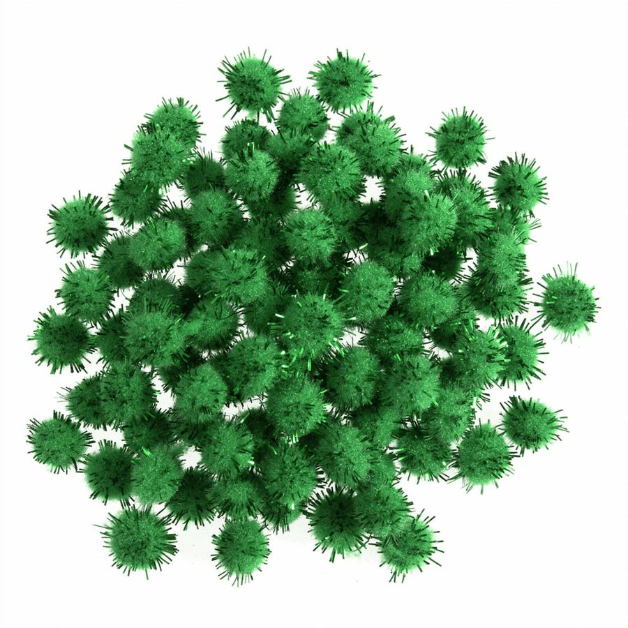 Green Glitter 100 Pack