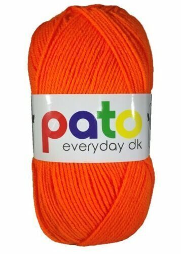 Cygnet Pato DK Knitting Wool / Yarn 100 gram ball - Orange - 995