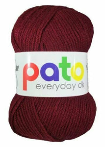 Cygnet Pato DK Knitting Wool / Yarn 100 gram ball - Wine - 966