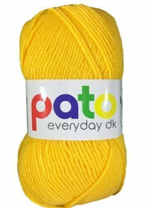 Cygnet Pato DK Knitting Wool / Yarn 100 gram ball - Yellow - 996