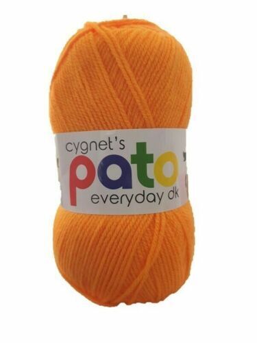 Cygnet Pato DK Knitting Wool / Yarn 100 gram ball - Clementine - 945