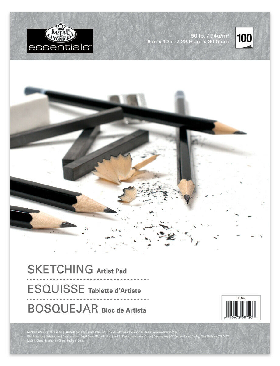 Royal & Langnickel A4 Artist Pad - Sketching Pad RD349