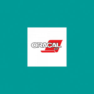 Oracal 651 Gloss A4 Sheet - Turquoise