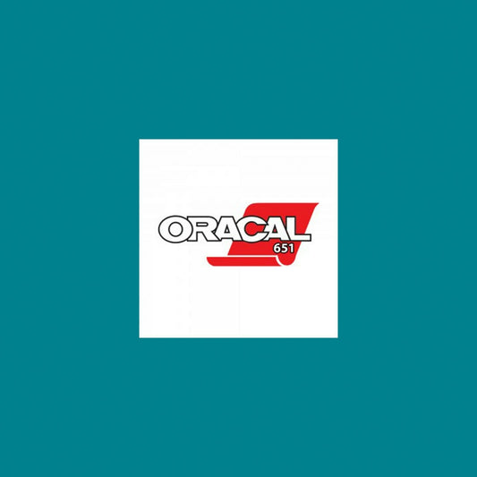 Oracal 651 Matte A4 Sheet - Turquoise Blue