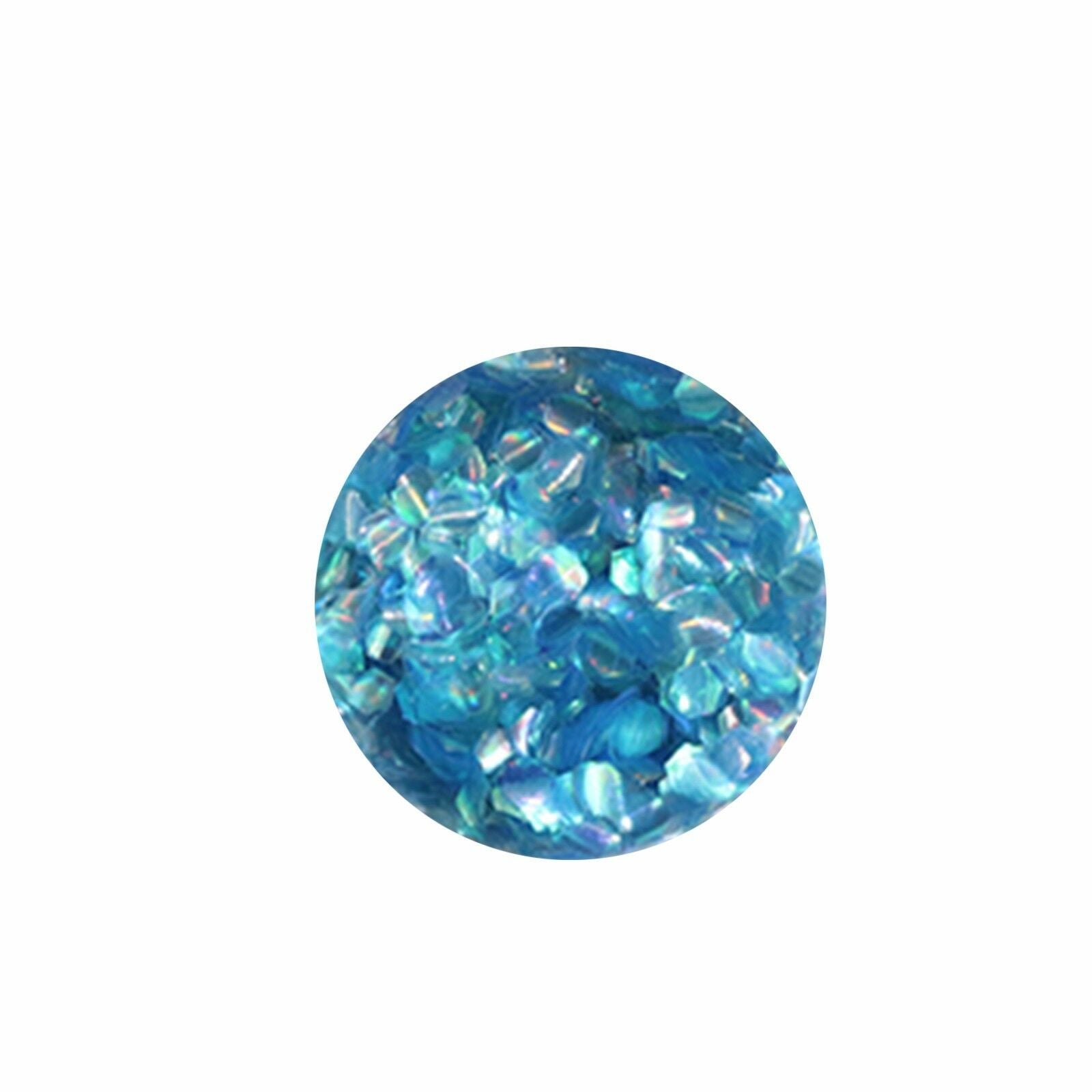 Turquoise Fish Scale Glitter