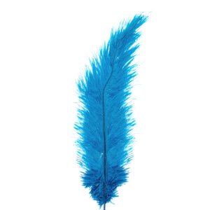 Diamante Crafts Ostrich Feathers 10" - 12" / 25cm- 30cm - Plume Fluffy - Turquoise