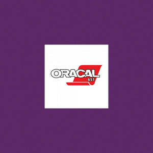 Oracal 651 Gloss A4 Sheet - Violet