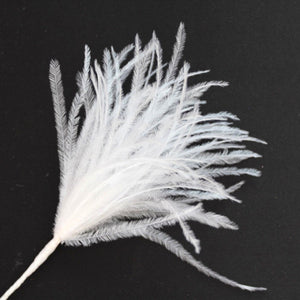 White Wisps Ostrich Feathers