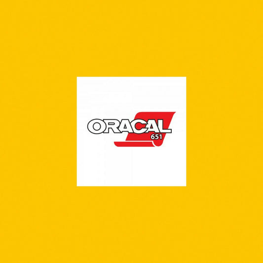 Oracal 651 Matte A4 Sheet - Yellow